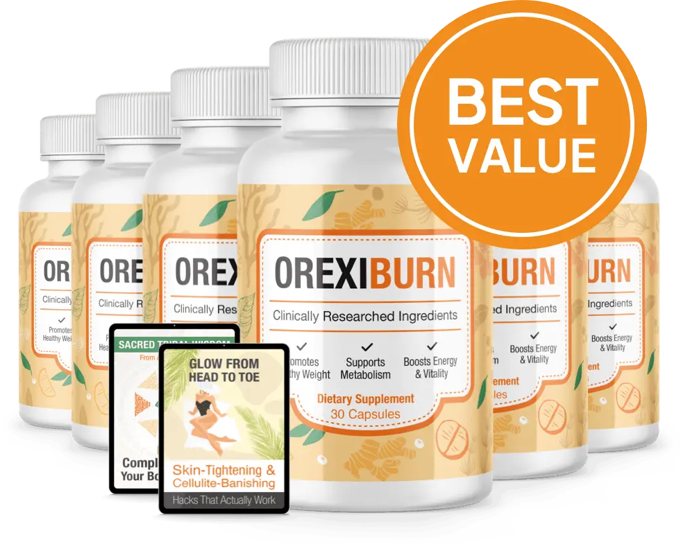 OrexiBurn 6 bottle